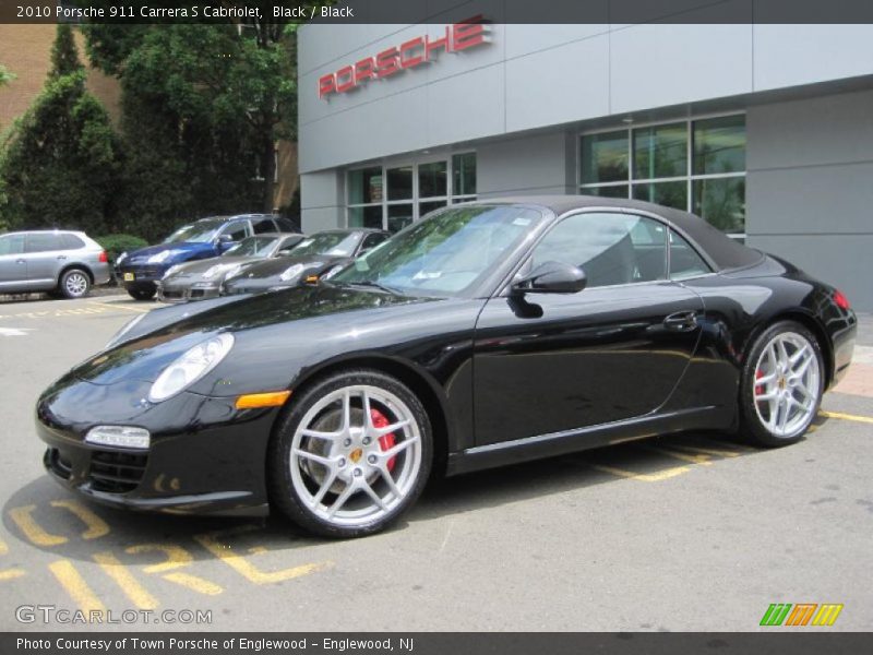 Black / Black 2010 Porsche 911 Carrera S Cabriolet