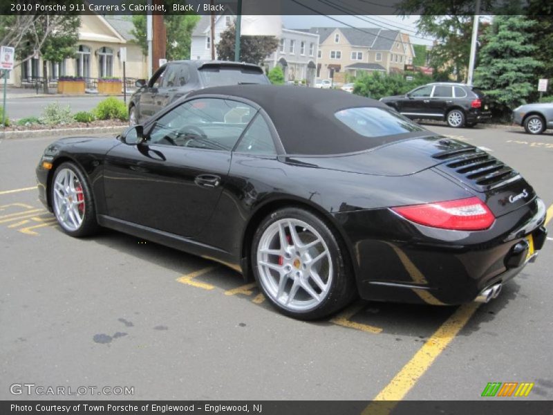 Black / Black 2010 Porsche 911 Carrera S Cabriolet