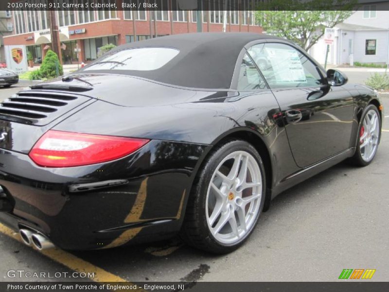 Black / Black 2010 Porsche 911 Carrera S Cabriolet