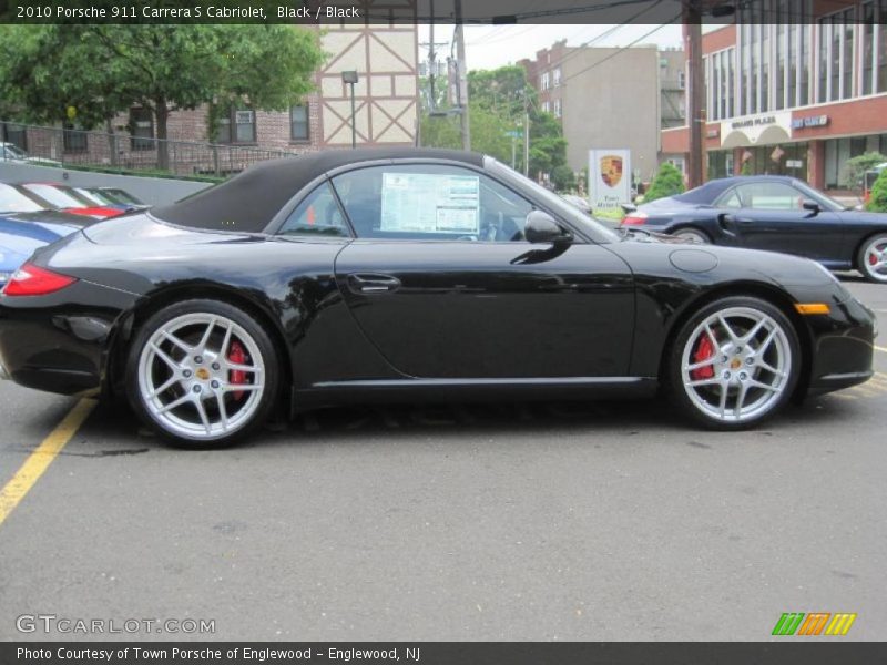 Black / Black 2010 Porsche 911 Carrera S Cabriolet