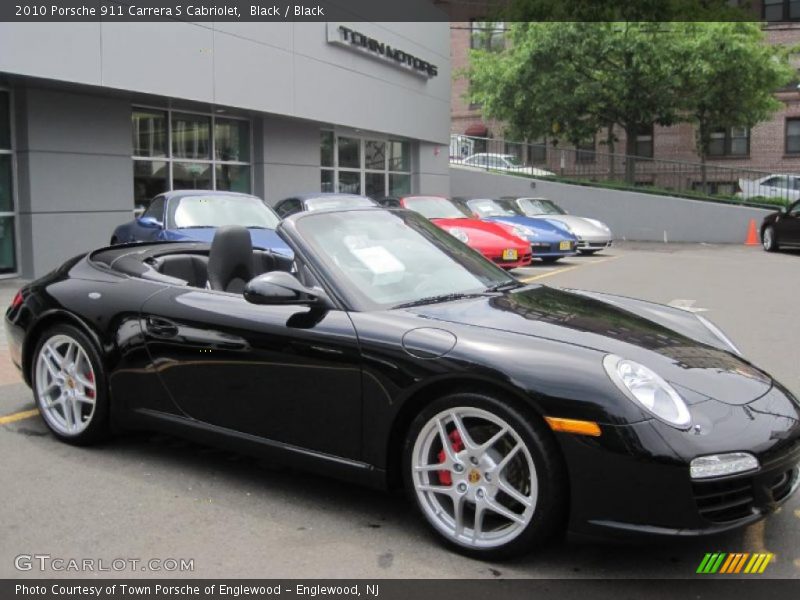 Black / Black 2010 Porsche 911 Carrera S Cabriolet