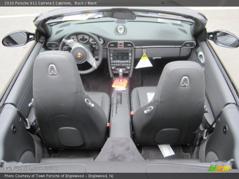 Black / Black 2010 Porsche 911 Carrera S Cabriolet