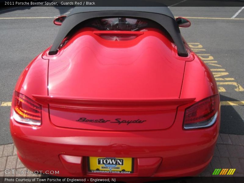 Guards Red / Black 2011 Porsche Boxster Spyder