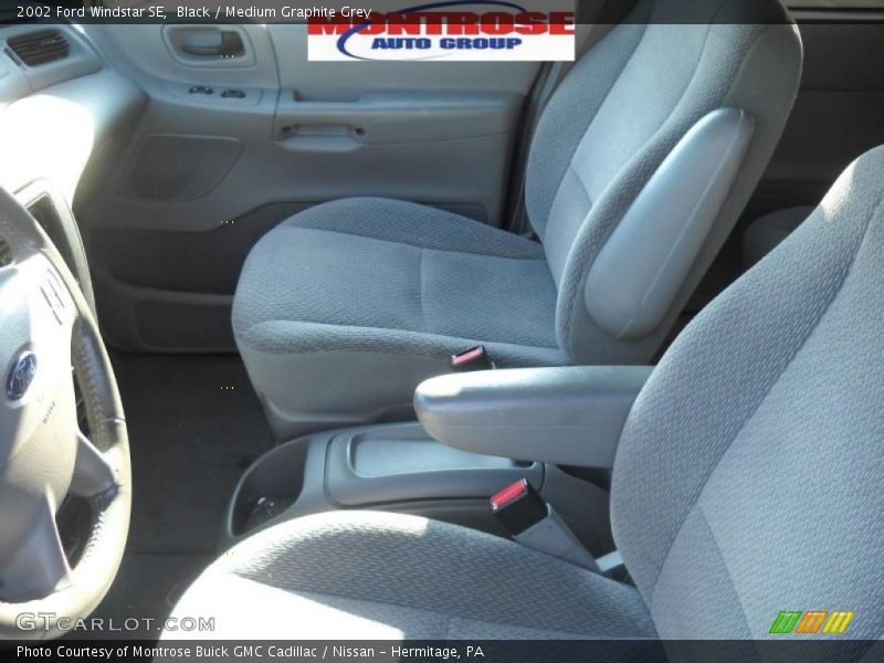 Black / Medium Graphite Grey 2002 Ford Windstar SE