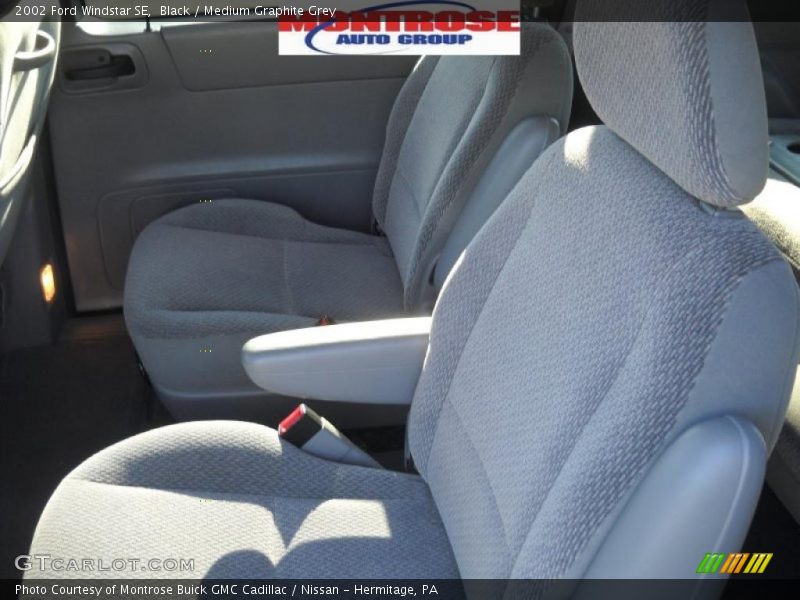 Black / Medium Graphite Grey 2002 Ford Windstar SE