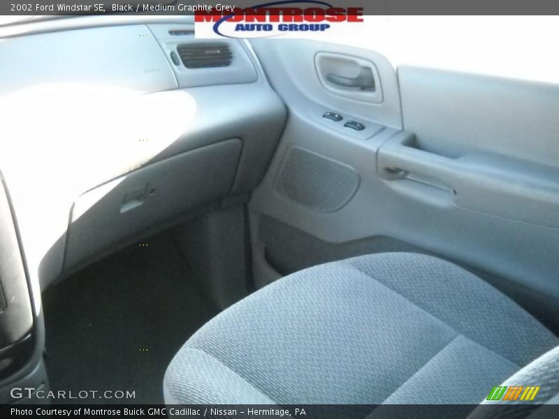 Black / Medium Graphite Grey 2002 Ford Windstar SE