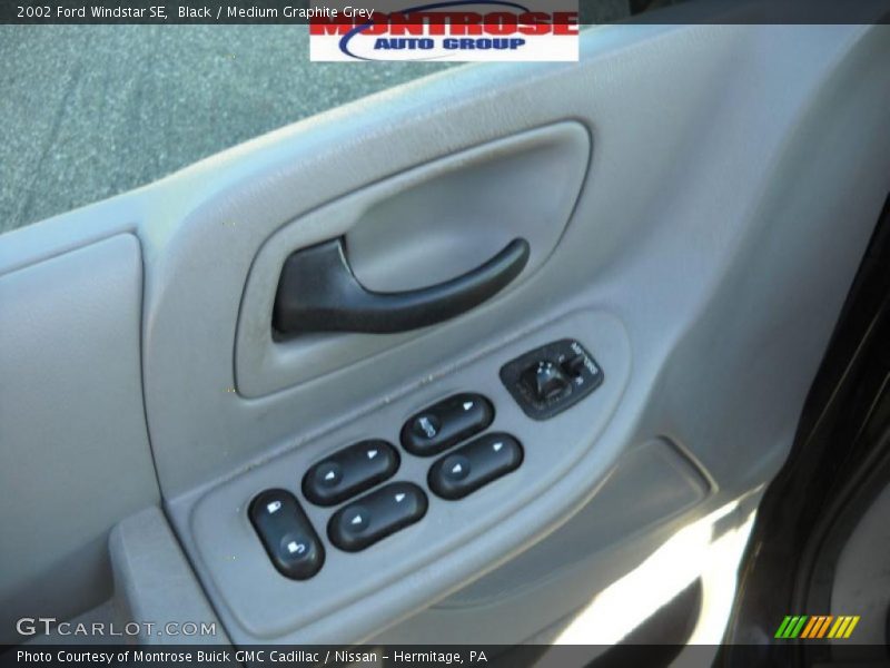 Black / Medium Graphite Grey 2002 Ford Windstar SE