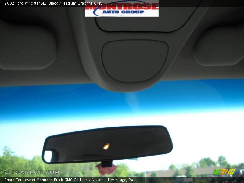 Black / Medium Graphite Grey 2002 Ford Windstar SE