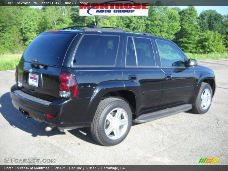Black / Ebony 2007 Chevrolet TrailBlazer LT 4x4