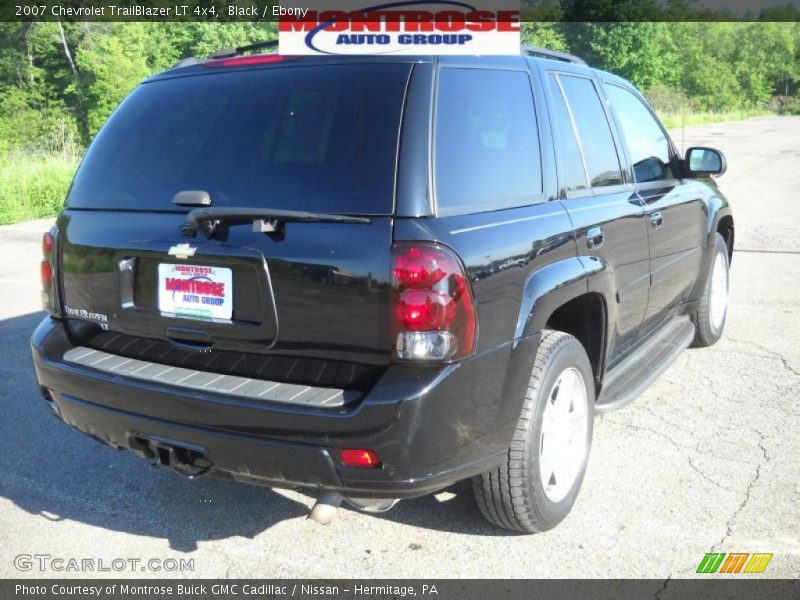 Black / Ebony 2007 Chevrolet TrailBlazer LT 4x4