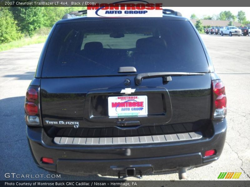 Black / Ebony 2007 Chevrolet TrailBlazer LT 4x4