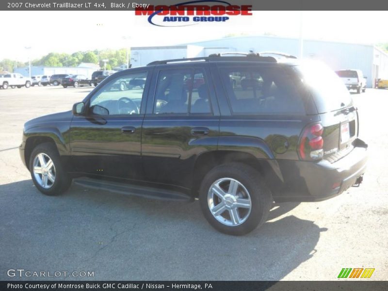 Black / Ebony 2007 Chevrolet TrailBlazer LT 4x4