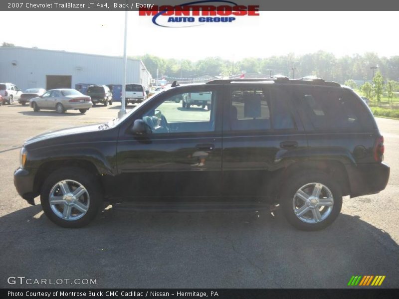Black / Ebony 2007 Chevrolet TrailBlazer LT 4x4