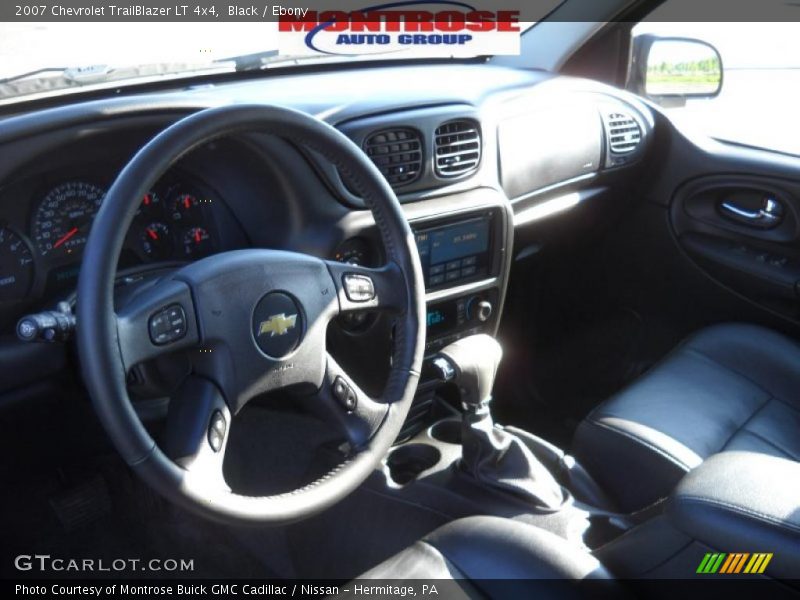Black / Ebony 2007 Chevrolet TrailBlazer LT 4x4