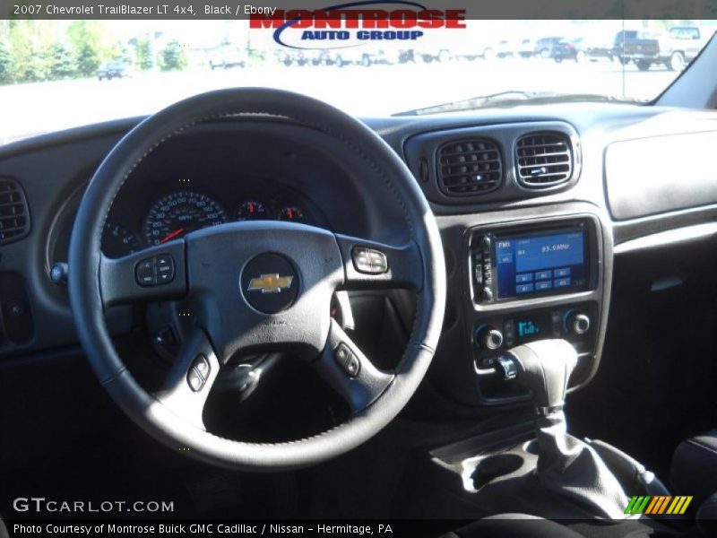 Black / Ebony 2007 Chevrolet TrailBlazer LT 4x4