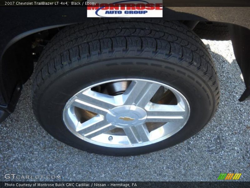 Black / Ebony 2007 Chevrolet TrailBlazer LT 4x4