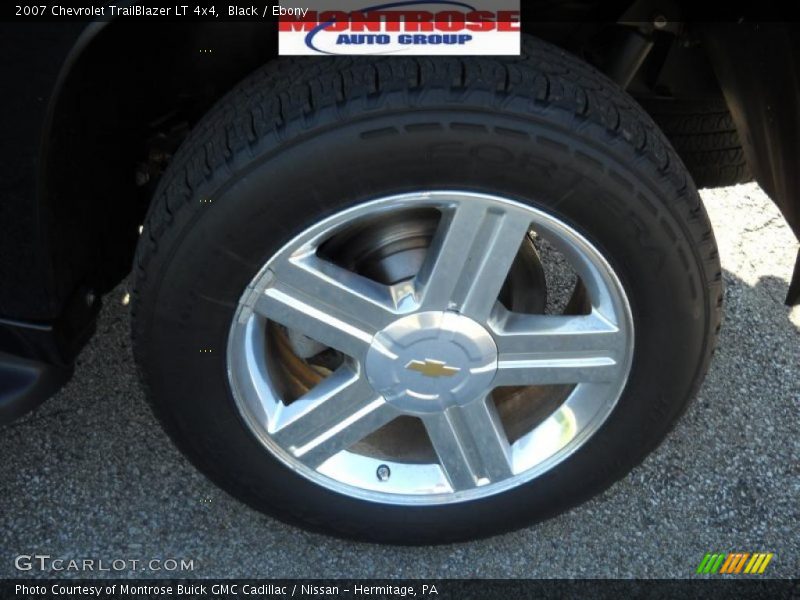 Black / Ebony 2007 Chevrolet TrailBlazer LT 4x4