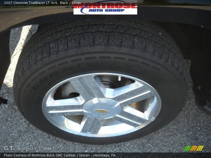 Black / Ebony 2007 Chevrolet TrailBlazer LT 4x4