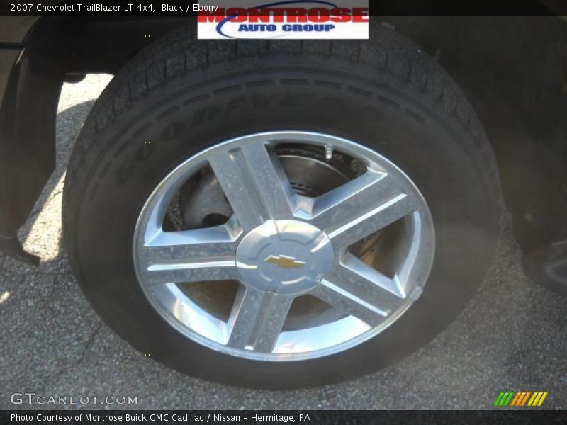 Black / Ebony 2007 Chevrolet TrailBlazer LT 4x4