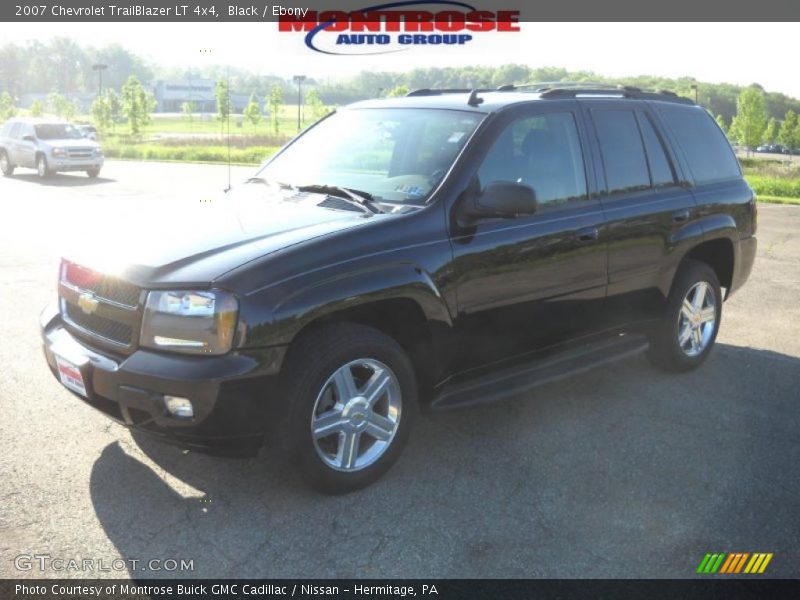 Black / Ebony 2007 Chevrolet TrailBlazer LT 4x4
