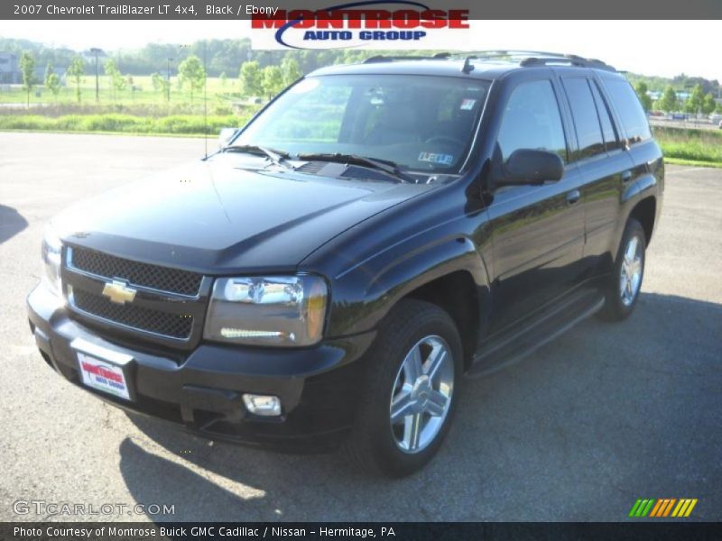 Black / Ebony 2007 Chevrolet TrailBlazer LT 4x4