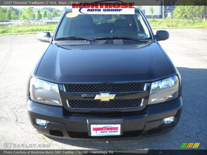 Black / Ebony 2007 Chevrolet TrailBlazer LT 4x4
