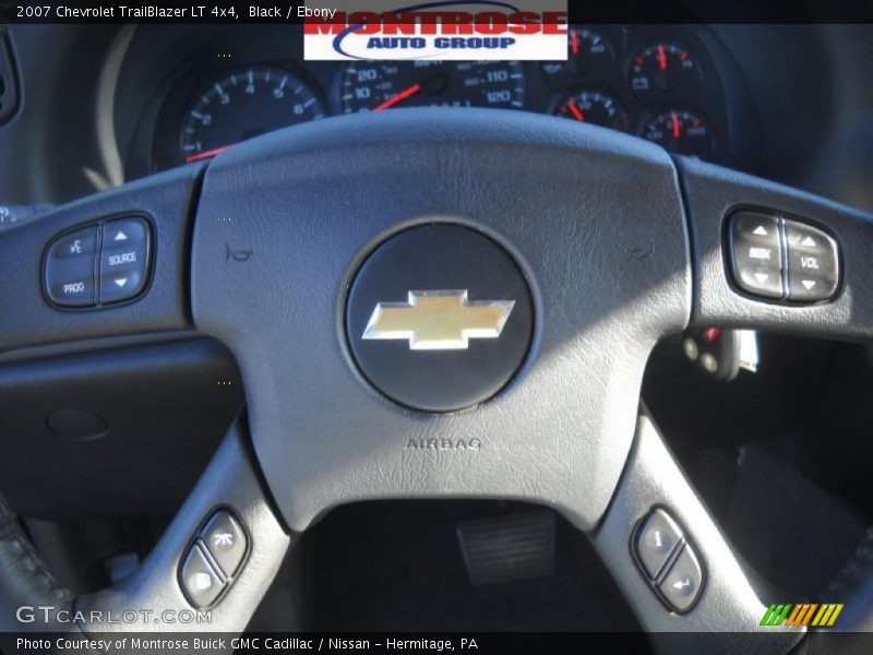 Black / Ebony 2007 Chevrolet TrailBlazer LT 4x4