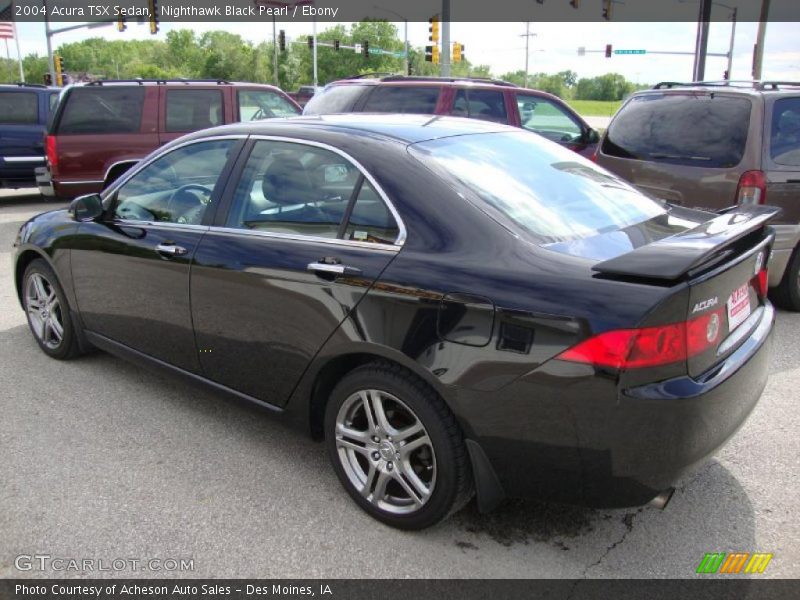 Nighthawk Black Pearl / Ebony 2004 Acura TSX Sedan