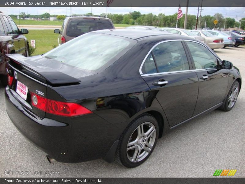 Nighthawk Black Pearl / Ebony 2004 Acura TSX Sedan