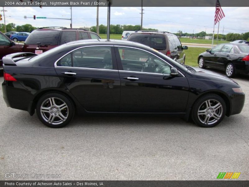 Nighthawk Black Pearl / Ebony 2004 Acura TSX Sedan