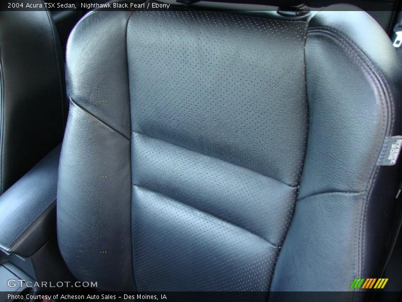 Nighthawk Black Pearl / Ebony 2004 Acura TSX Sedan