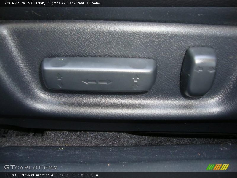Nighthawk Black Pearl / Ebony 2004 Acura TSX Sedan