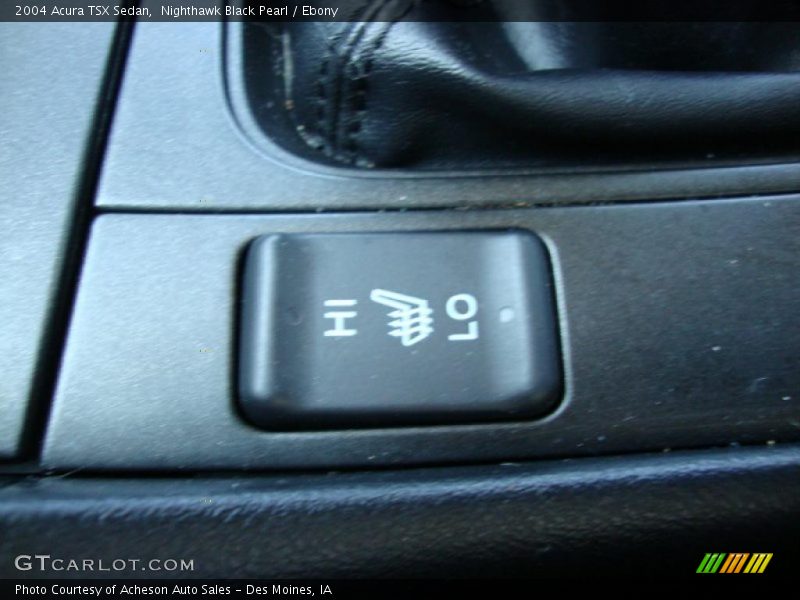 Nighthawk Black Pearl / Ebony 2004 Acura TSX Sedan