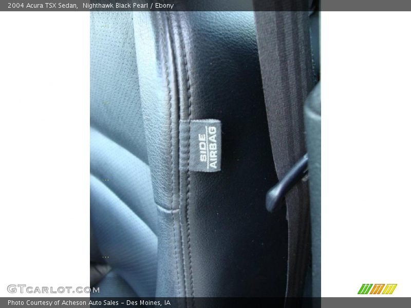 Nighthawk Black Pearl / Ebony 2004 Acura TSX Sedan