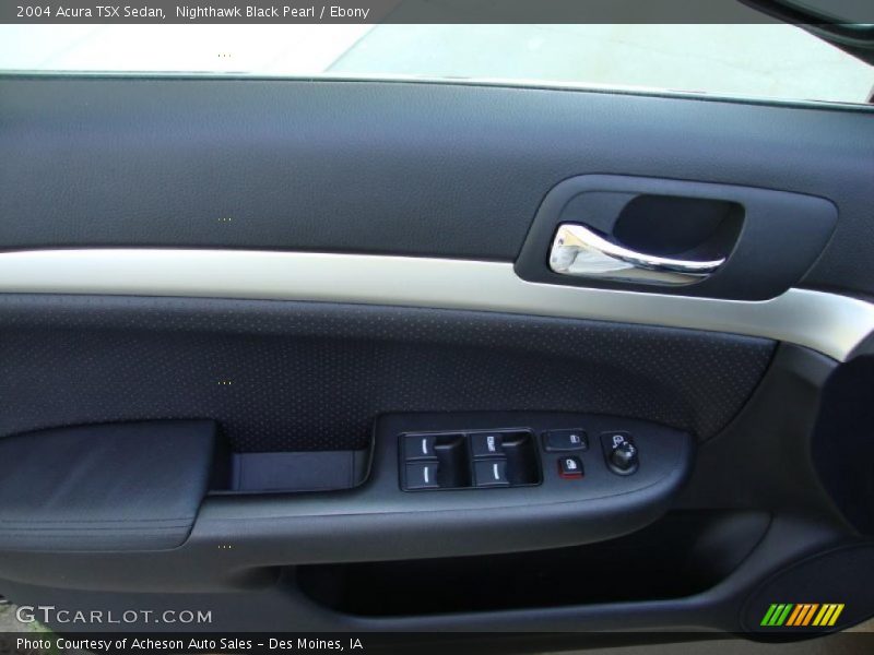 Nighthawk Black Pearl / Ebony 2004 Acura TSX Sedan