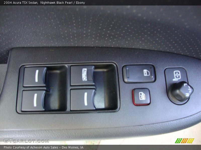 Nighthawk Black Pearl / Ebony 2004 Acura TSX Sedan