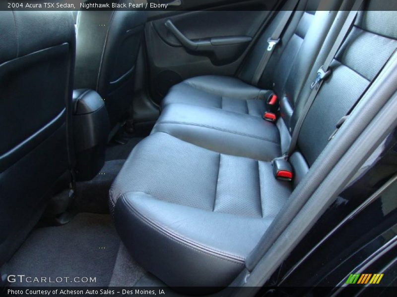 Nighthawk Black Pearl / Ebony 2004 Acura TSX Sedan