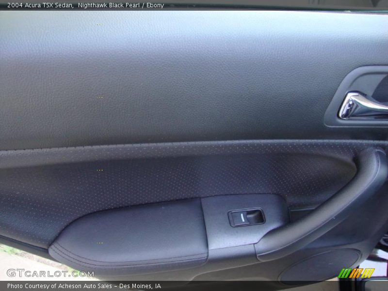 Nighthawk Black Pearl / Ebony 2004 Acura TSX Sedan