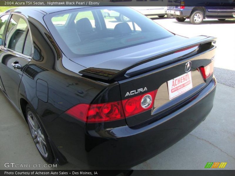 Nighthawk Black Pearl / Ebony 2004 Acura TSX Sedan