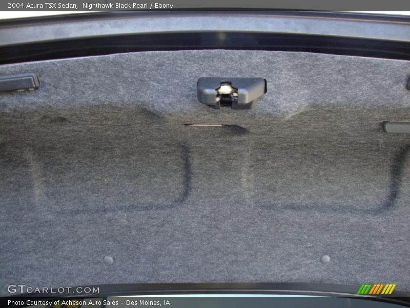 Nighthawk Black Pearl / Ebony 2004 Acura TSX Sedan