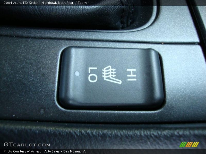 Nighthawk Black Pearl / Ebony 2004 Acura TSX Sedan