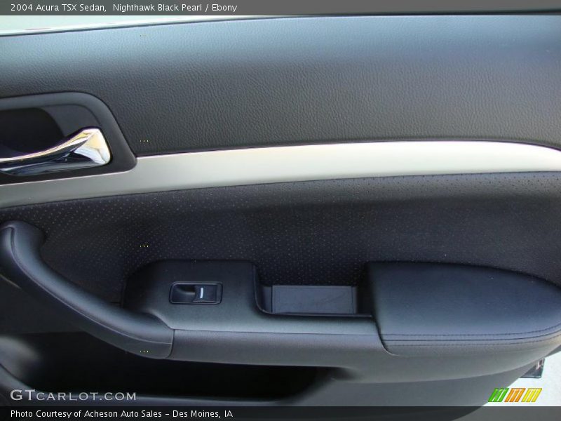 Nighthawk Black Pearl / Ebony 2004 Acura TSX Sedan