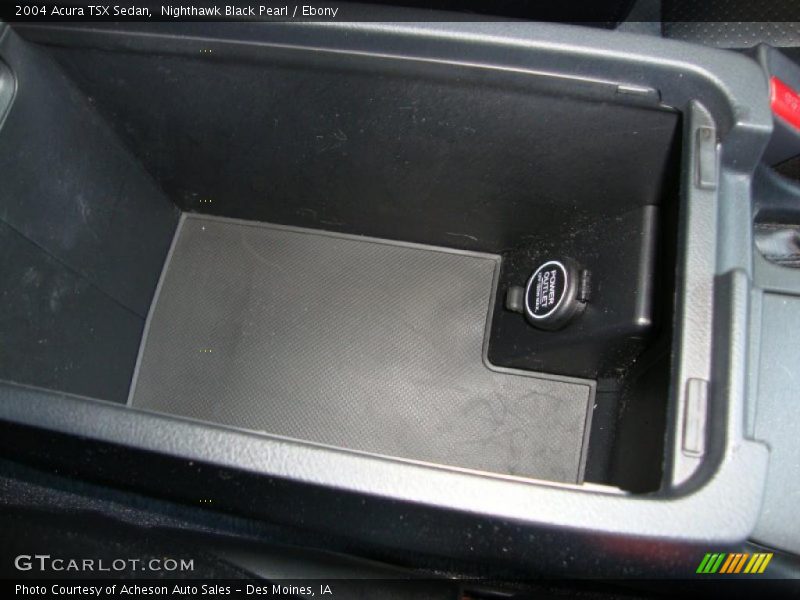Nighthawk Black Pearl / Ebony 2004 Acura TSX Sedan