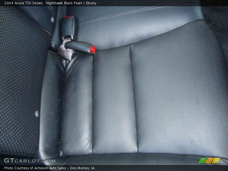 Nighthawk Black Pearl / Ebony 2004 Acura TSX Sedan