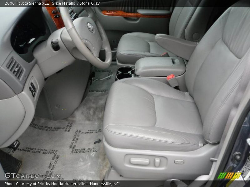 Slate Metallic / Stone Gray 2006 Toyota Sienna XLE