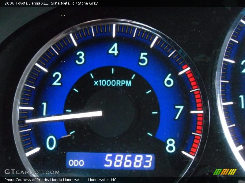 Slate Metallic / Stone Gray 2006 Toyota Sienna XLE