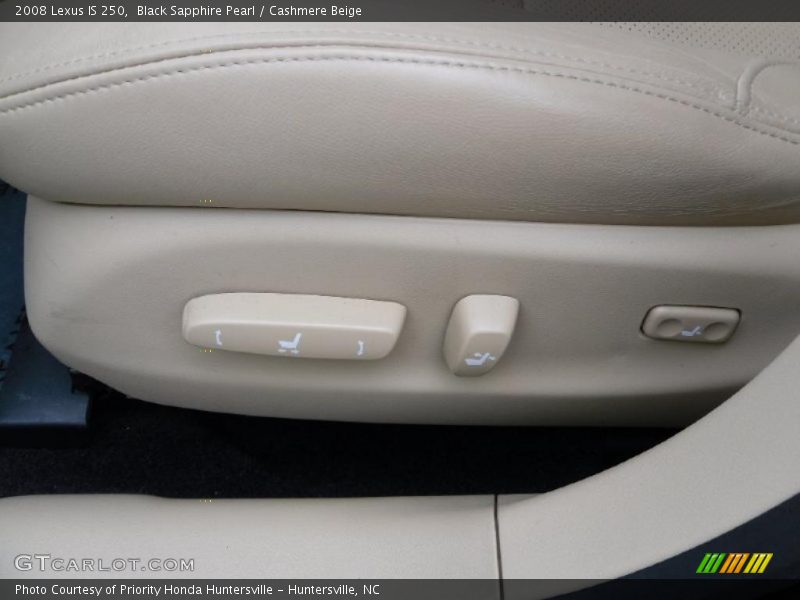 Black Sapphire Pearl / Cashmere Beige 2008 Lexus IS 250