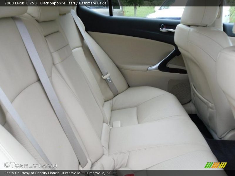Black Sapphire Pearl / Cashmere Beige 2008 Lexus IS 250