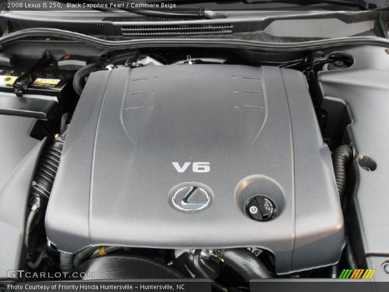 Black Sapphire Pearl / Cashmere Beige 2008 Lexus IS 250