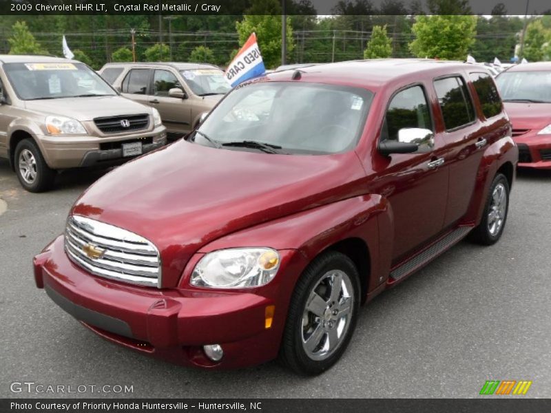 Crystal Red Metallic / Gray 2009 Chevrolet HHR LT